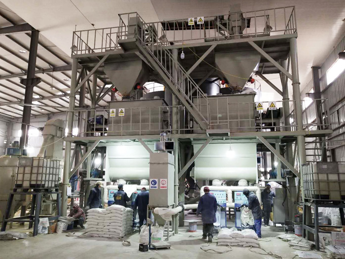 道路交通標線涂料雙生產線客戶案例