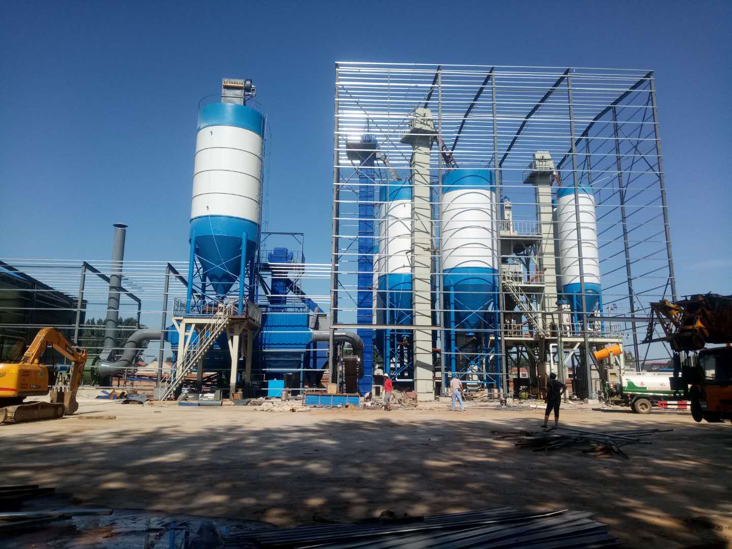 年產15萬噸干粉攪拌站客戶案例